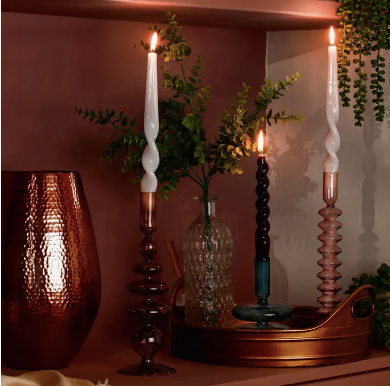 Etta Bubble Candlestick Holder