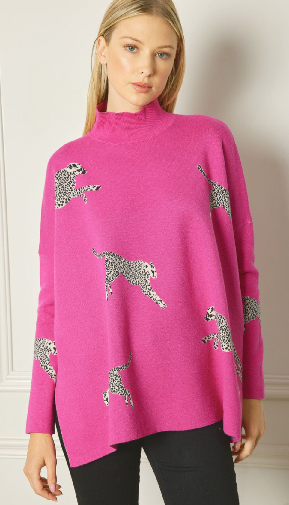 Maelyn Cheetah Sweater