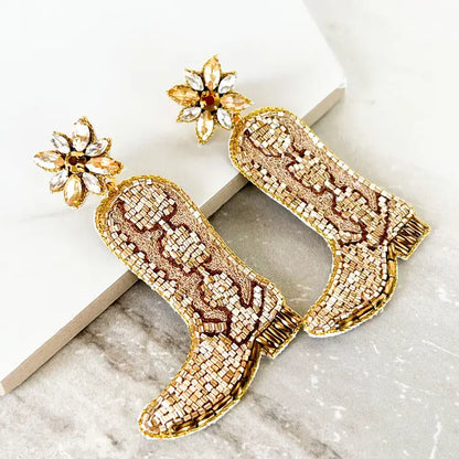 Shania Boot Earrings